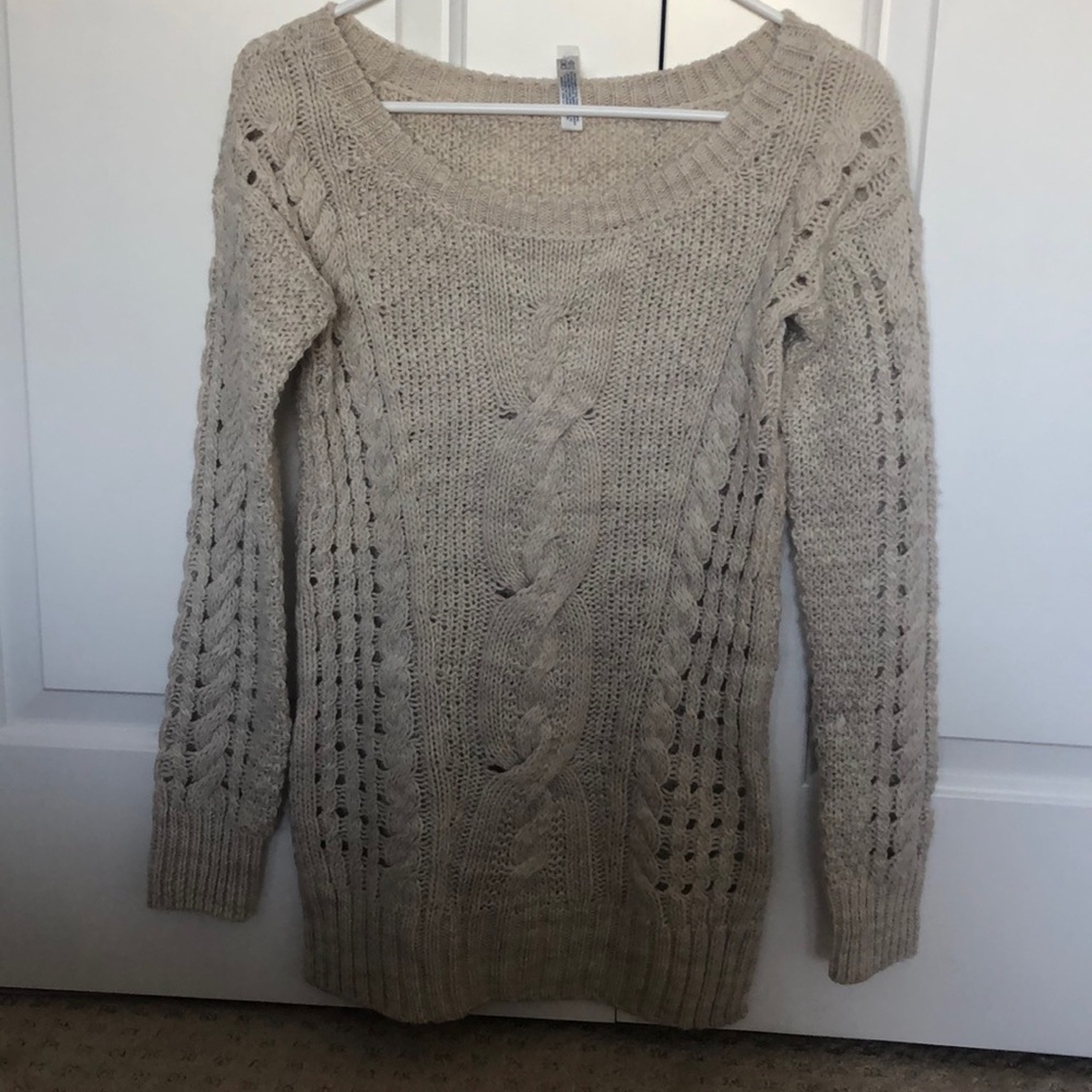 Aeropostale Beige Sweater